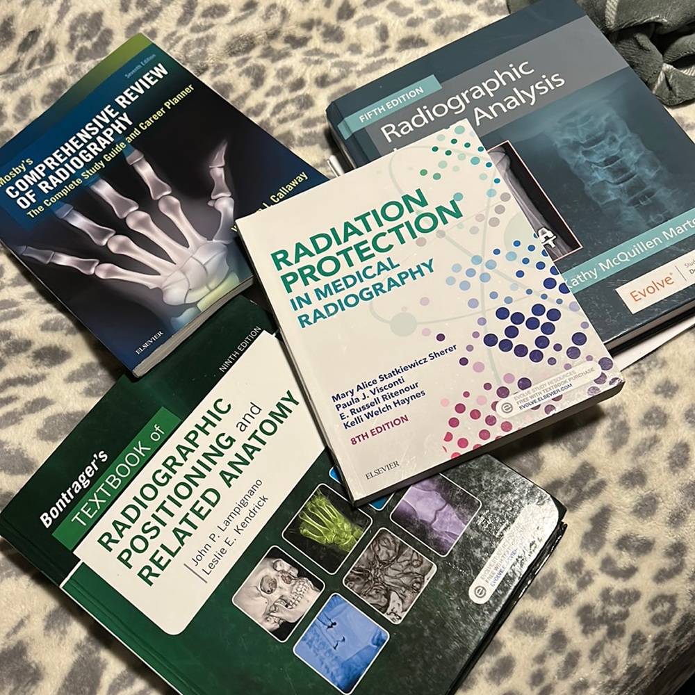 Radiographic Imaging text books